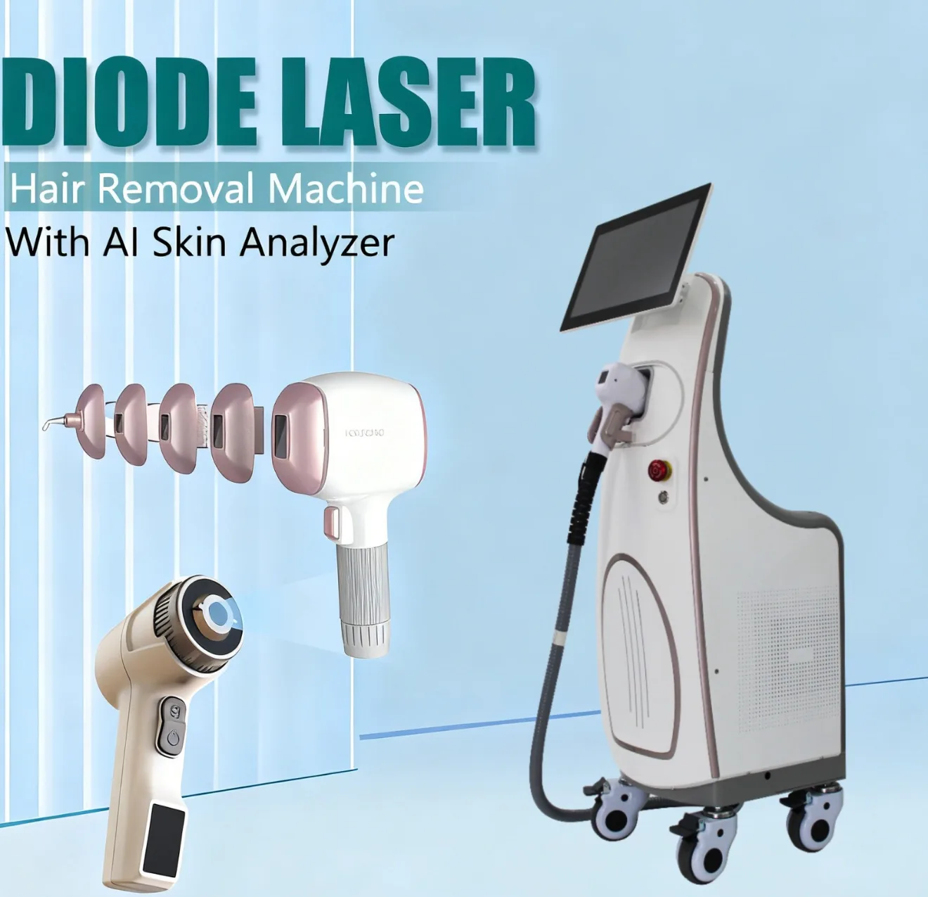 AI Quad Diode Laser Hair Removal